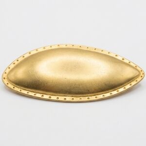 Large ​Vintage R.J. Graziano Gold-Tone Modernist Statement Brooch